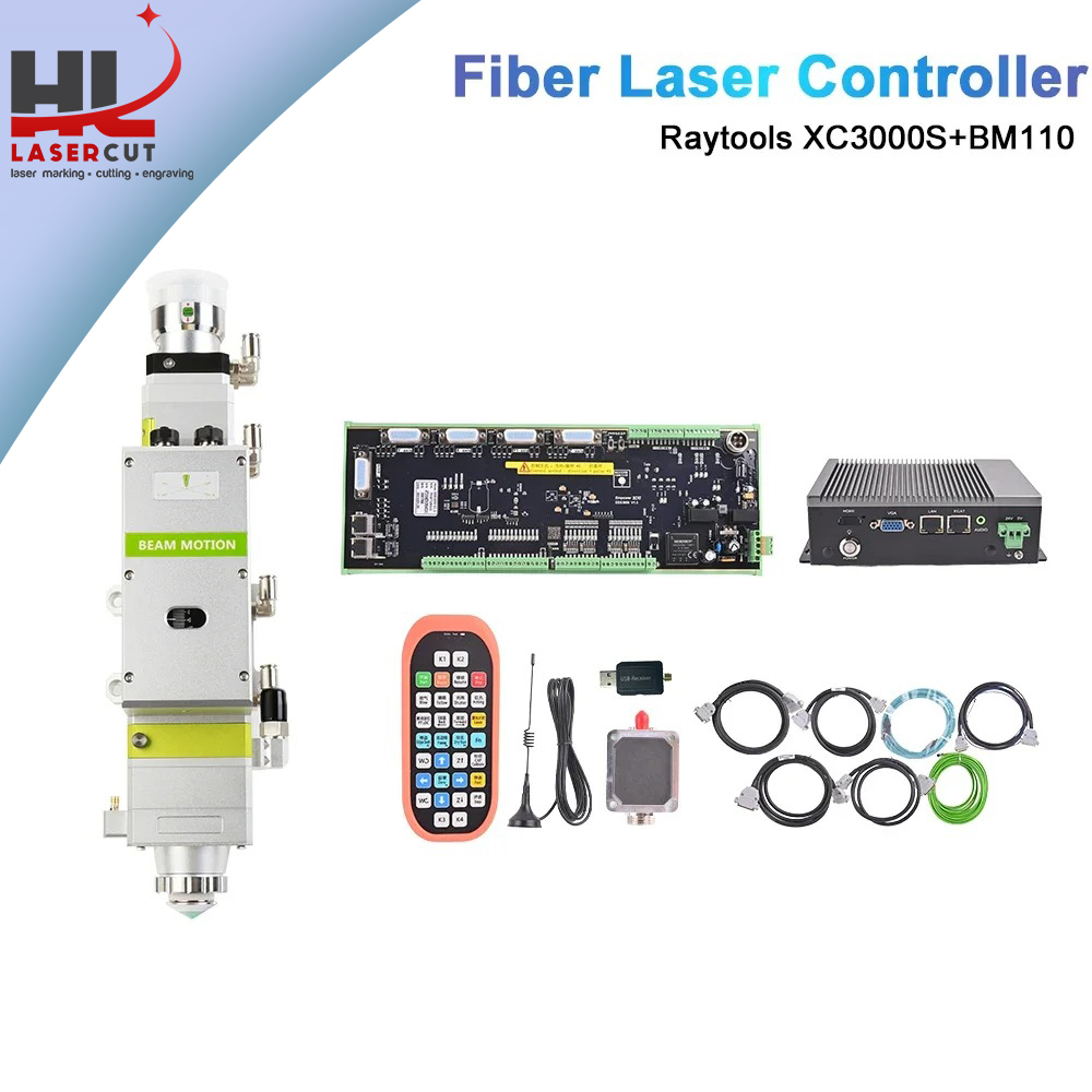 Raytools XC3000 & BM110 fiber laser controller system cutting head